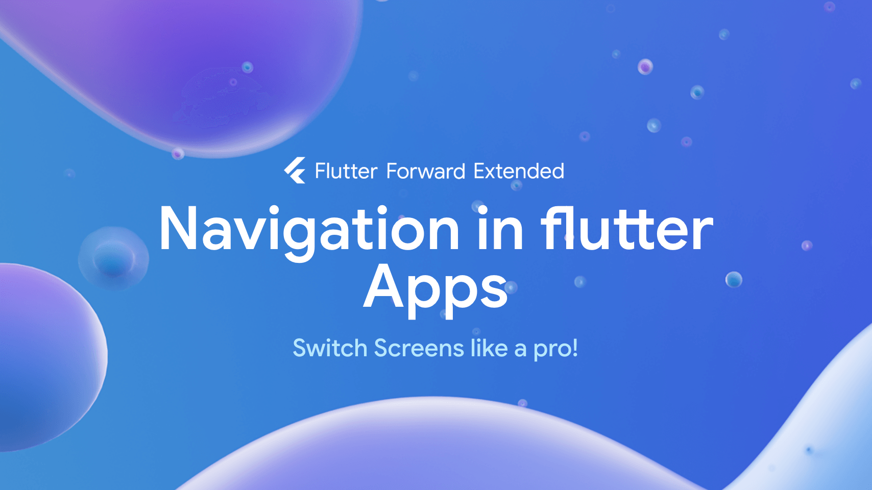 Flutter Forward Extended - Bamenda : Flutter routing and screen transitions